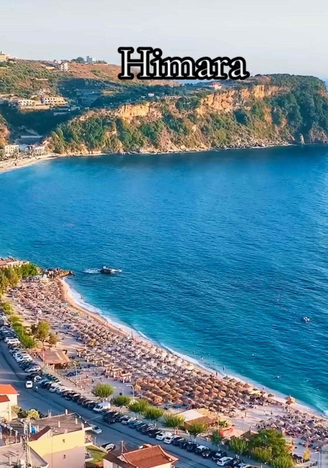 Jardin Miraculeux Hotel Himare Bagian luar foto